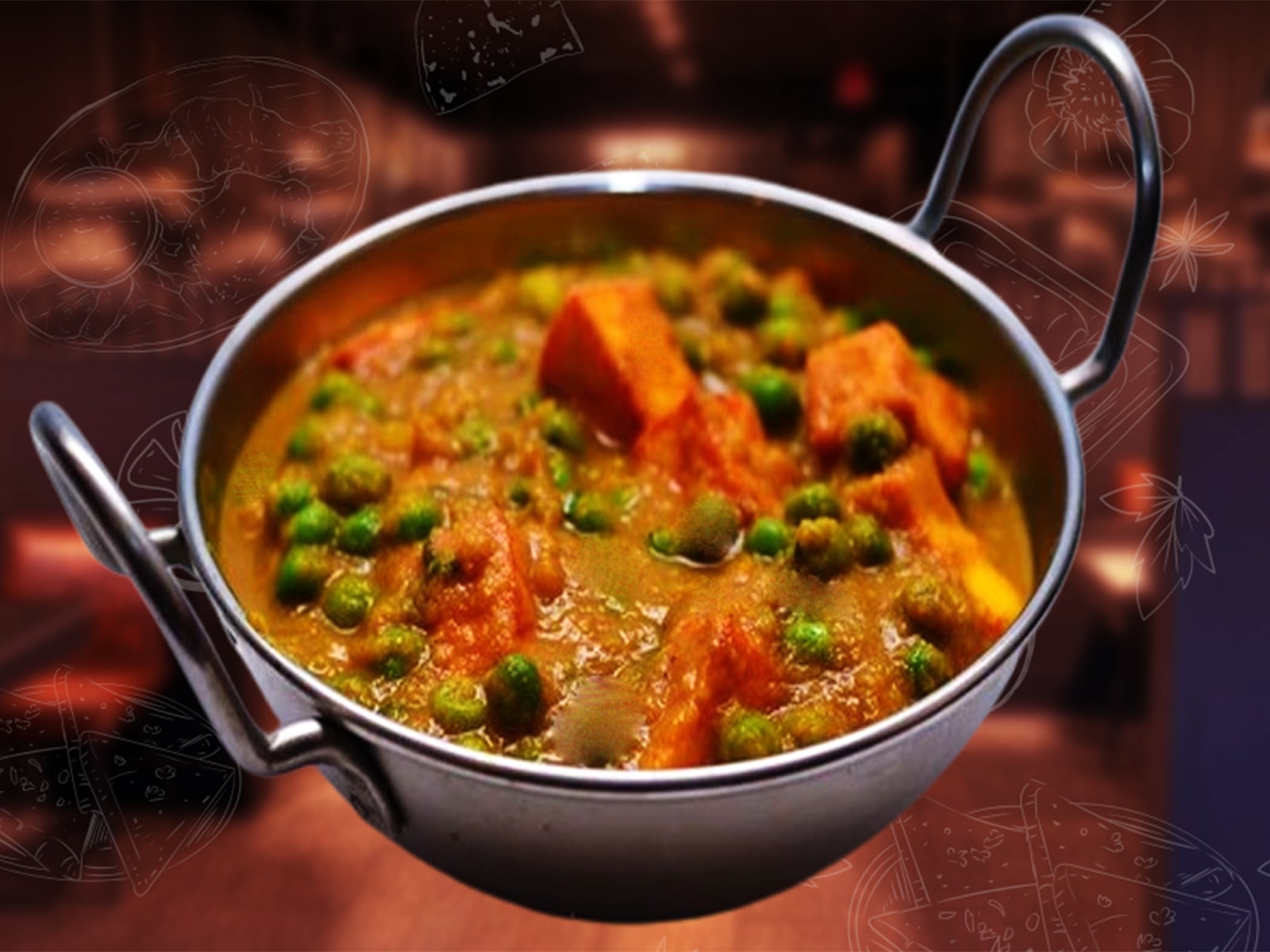 Matar Paneer